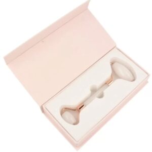Jade wit (kwarts) gezicht massage roller
