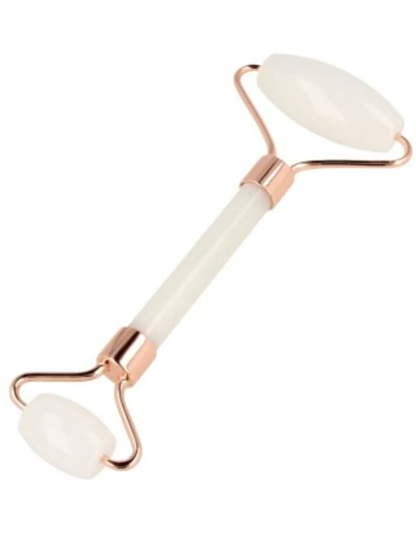 Jade wit (kwarts) gezicht massage roller - Image 2