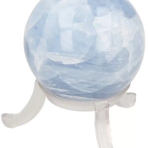 Calciet blauw edelsteen bol 40 mm