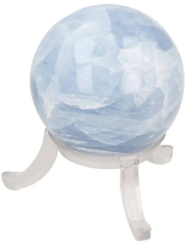 Calciet blauw edelsteen bol 40 mm