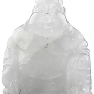 Edelsteen Boeddha Bergkristal 50 mm