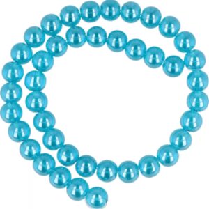 Kralen streng Aqua Aura 10 mm (gecoat)