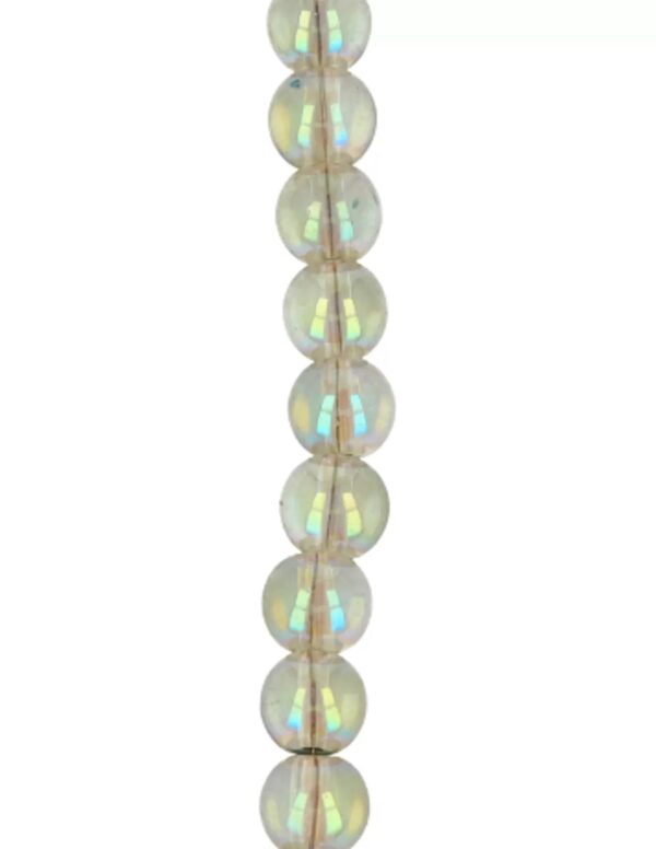 Kralen streng Aqua Aura licht 8 mm (gecoat) - Image 3