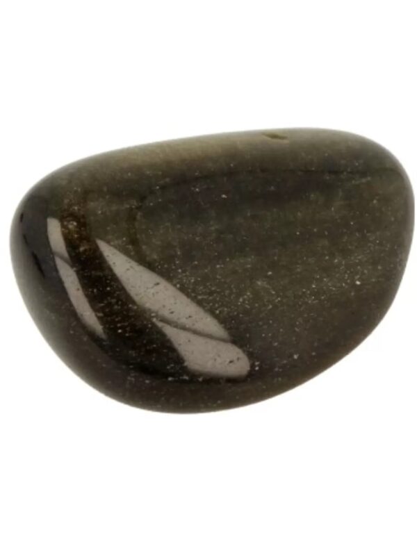 Obsidiaan goud trommelstenen (mt2-3), per gram - Image 3