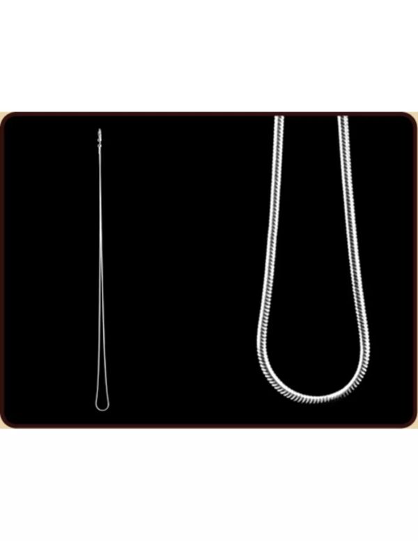 Zilveren collier snake 40 cm los - Image 2