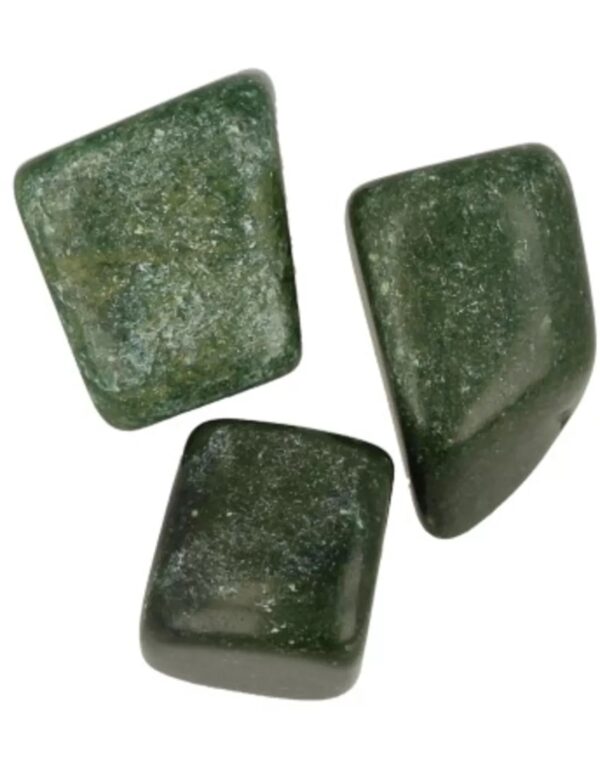 Verdiet 1 st. trommelstenen (Afr. Jade) - Image 2