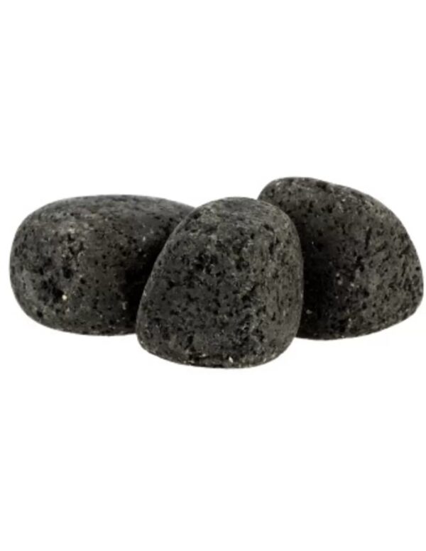 Lavasteen 250 gr. trommelstenen