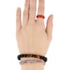 Kralenarmband Lavasteen / Tijgeroog - Image 2