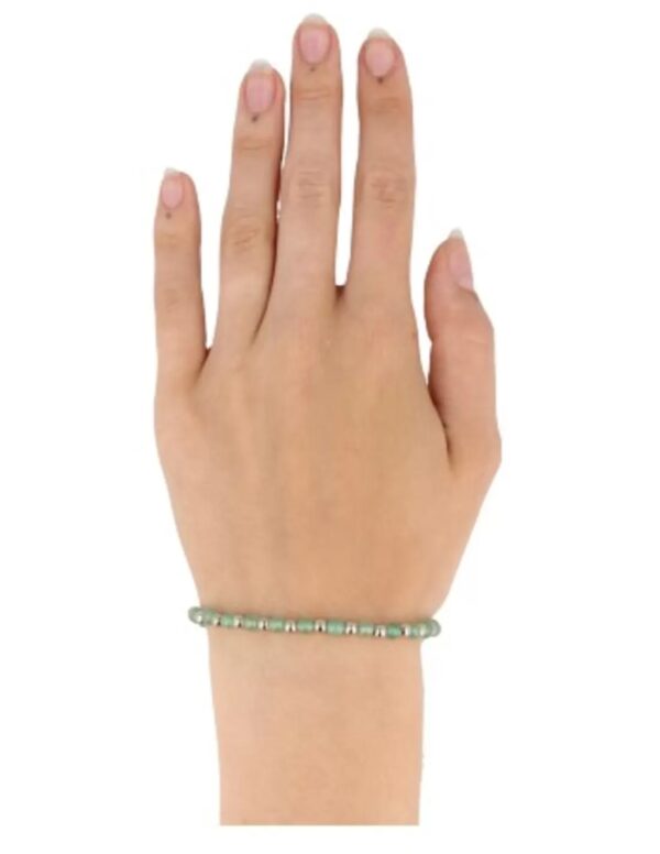 Aventurijn groen Ibiza love armband