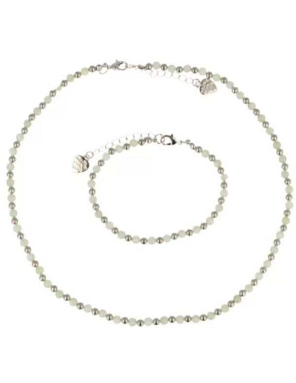 Jade Serpentijn Ibiza love armband - Image 3