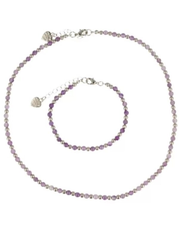Amethist Ibiza love ketting - Image 3