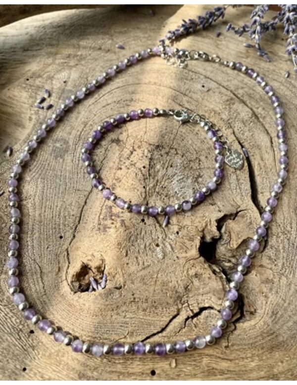 Amethist Ibiza love ketting - Image 4