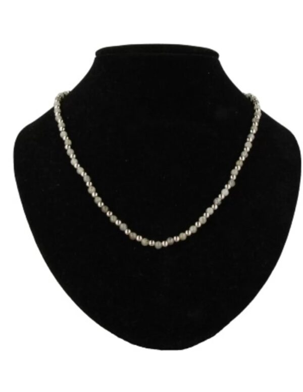 Labradoriet Ibiza love ketting