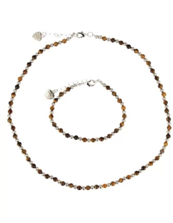 Tijgeroog Ibiza love ketting - Image 3