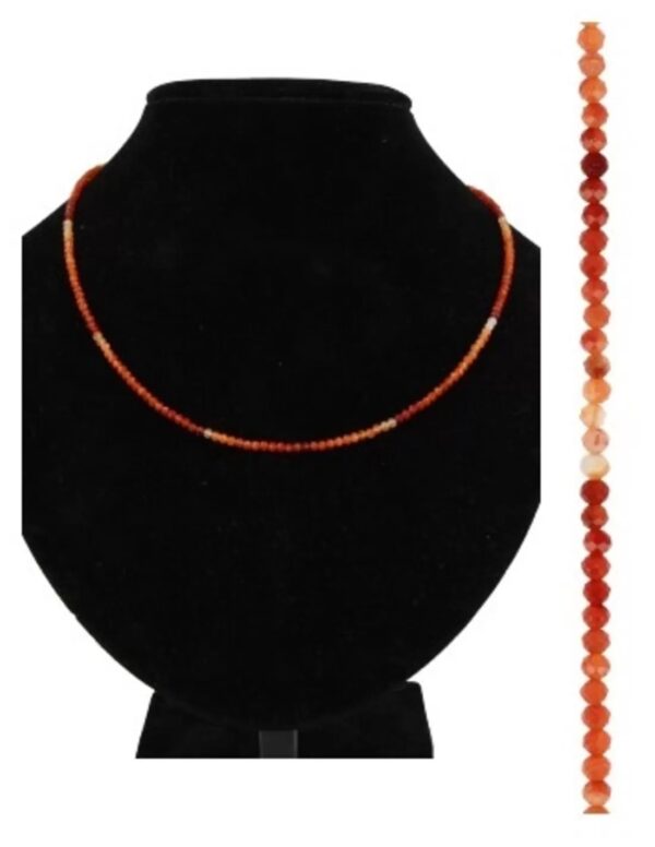 Carneool summer vibes ketting