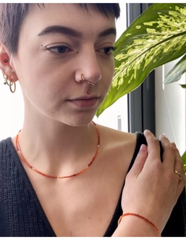 Carneool summer vibes ketting - Image 2