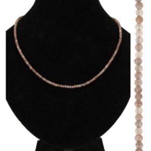 Maansteen oranje summer vibes ketting