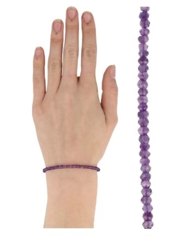 Amethist summer vibes armband
