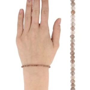 Maansteen oranje summer vibes armband