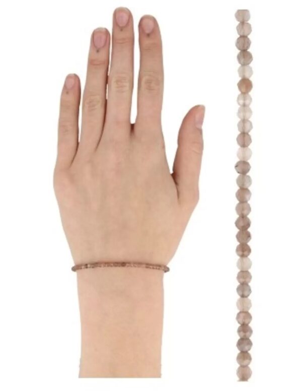 Maansteen oranje summer vibes armband