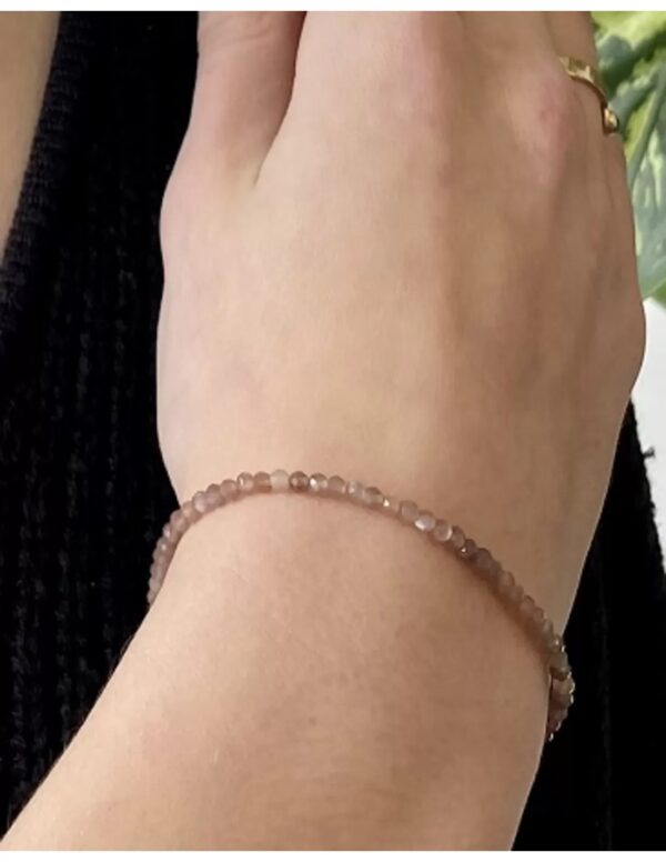 Maansteen oranje summer vibes armband - Image 2