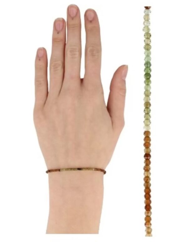 Toermalijn oranje summer vibes armband
