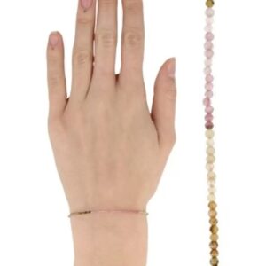 Toermalijn watermeloen summer vibes armband
