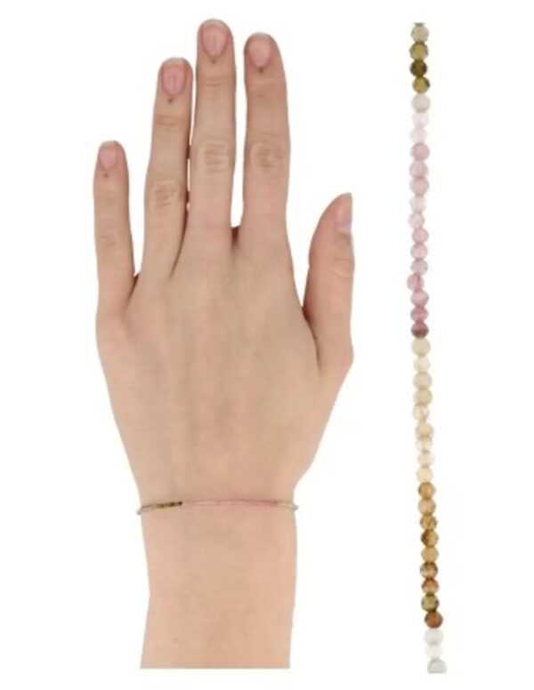 Toermalijn watermeloen summer vibes armband
