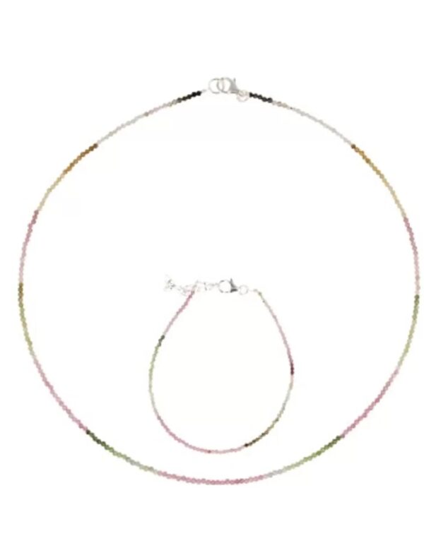 Toermalijn watermeloen summer vibes armband - Image 4