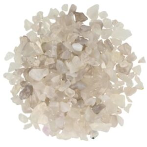 Agaat grijs 1 kg. trommelstenen (mt1)