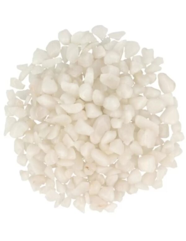 Sneeuwkwarts 500 gr. trommelstenen (mt1)