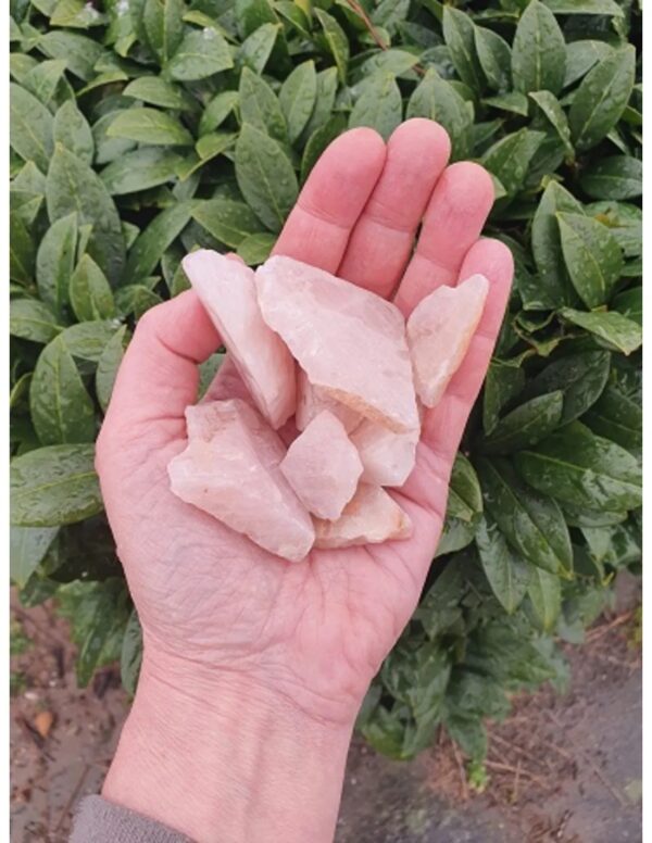 Roze kwarts decostenen ruw 5 kilo emmer - Image 2