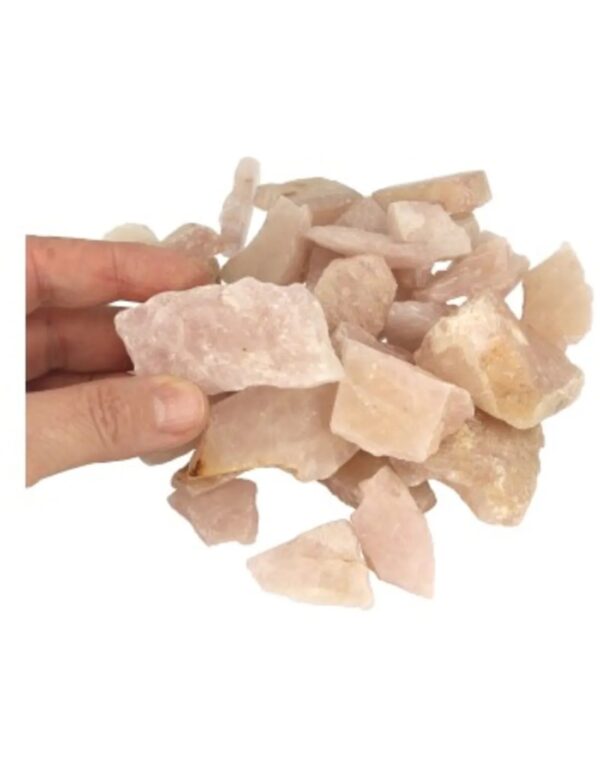 Roze kwarts decostenen ruw 5 kilo emmer - Image 5