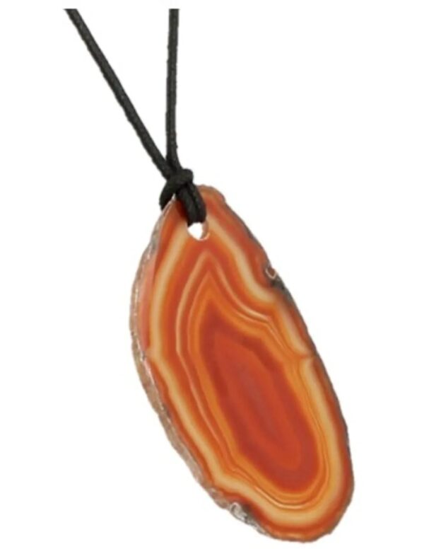 Agaatplak hanger natuur aan koord - Image 3