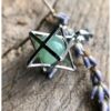 Aventurijn groen Merkabah kooihanger - Image 2