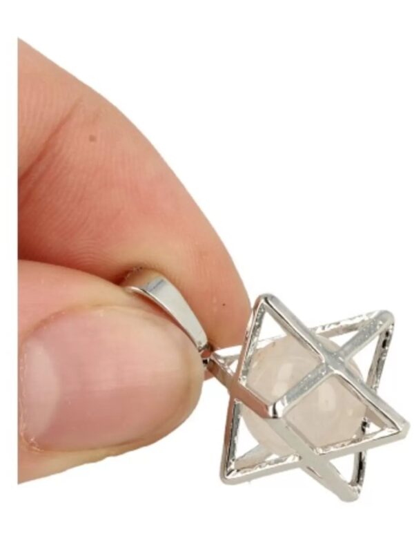 Bergkristal Merkabah kooihanger - Image 3