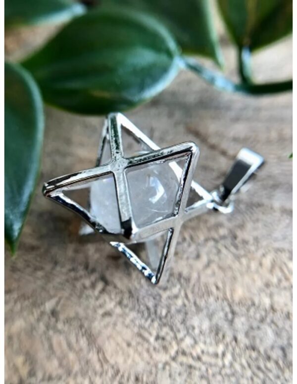 Bergkristal Merkabah kooihanger - Image 4