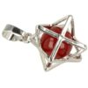 Carneool Merkabah kooihanger