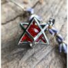Carneool Merkabah kooihanger - Image 2