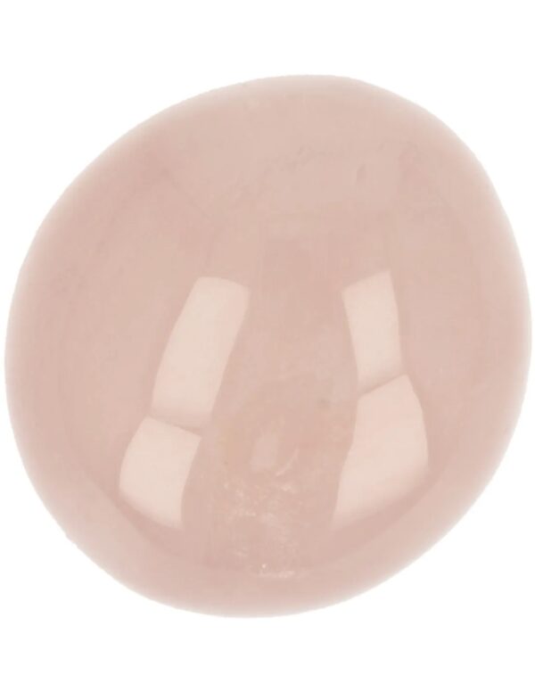 Trommelsteen 1 st. Roze kwarts A ca. 25 mm - Image 5