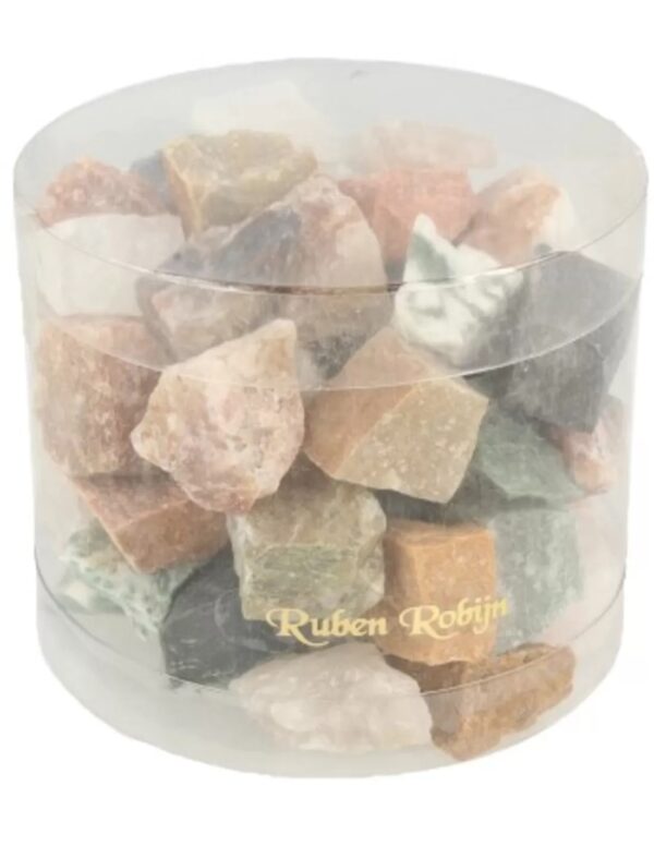 India mix 800 gr. decostenen ruw in koker