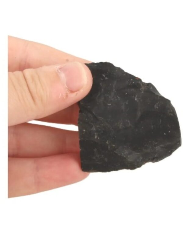 Onyx zwart ruwe brokjes, p/kg - Image 3