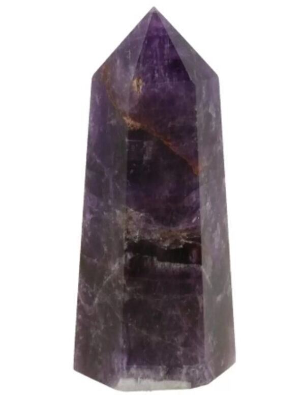 Amethist edelsteen punt 7-8 cm