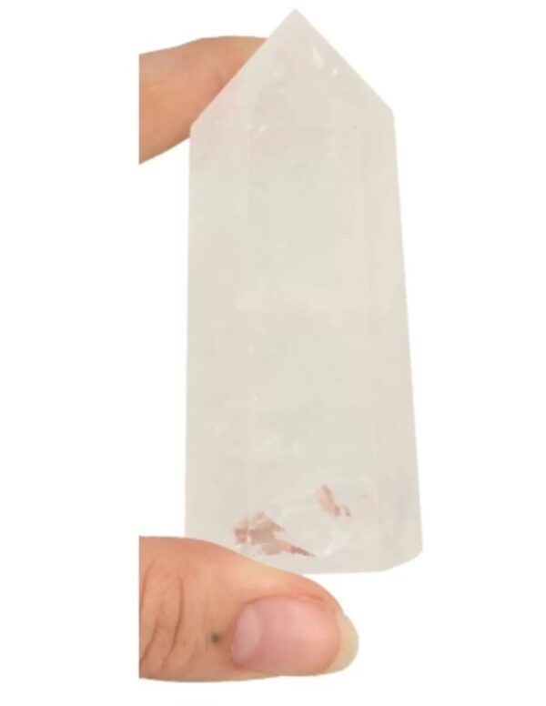Bergkristal edelsteen punt 7-8 cm - Image 3