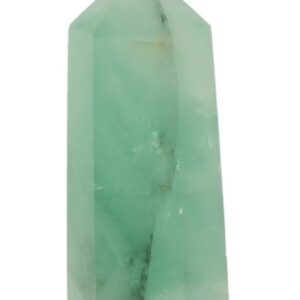 Fluoriet edelsteen punt 7-8 cm
