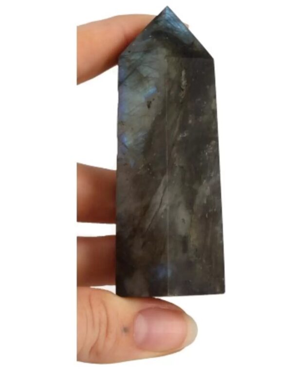 Labradoriet edelsteen punt 7-8 cm - Image 3