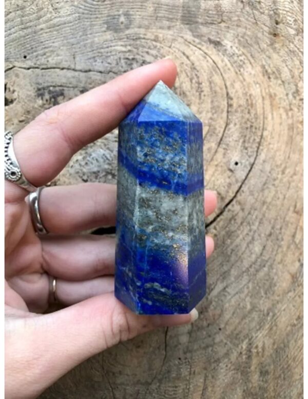 Lapis Lazuli edelsteen punt 7-8 cm - Image 4