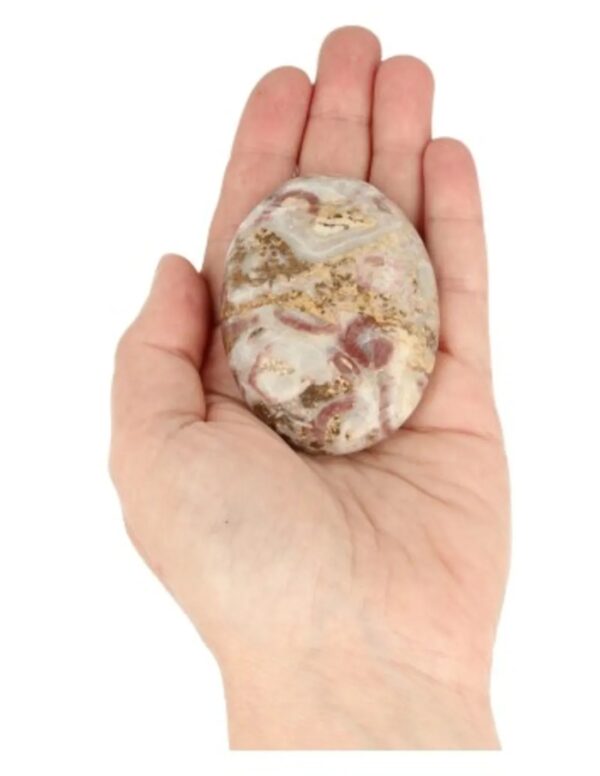 Calciet Strawberry handsteen - Image 5