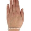 Howliet wit kralenarmband 4 mm - Image 5