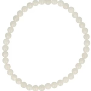 Maansteen regenboog kralenarmband 4 mm